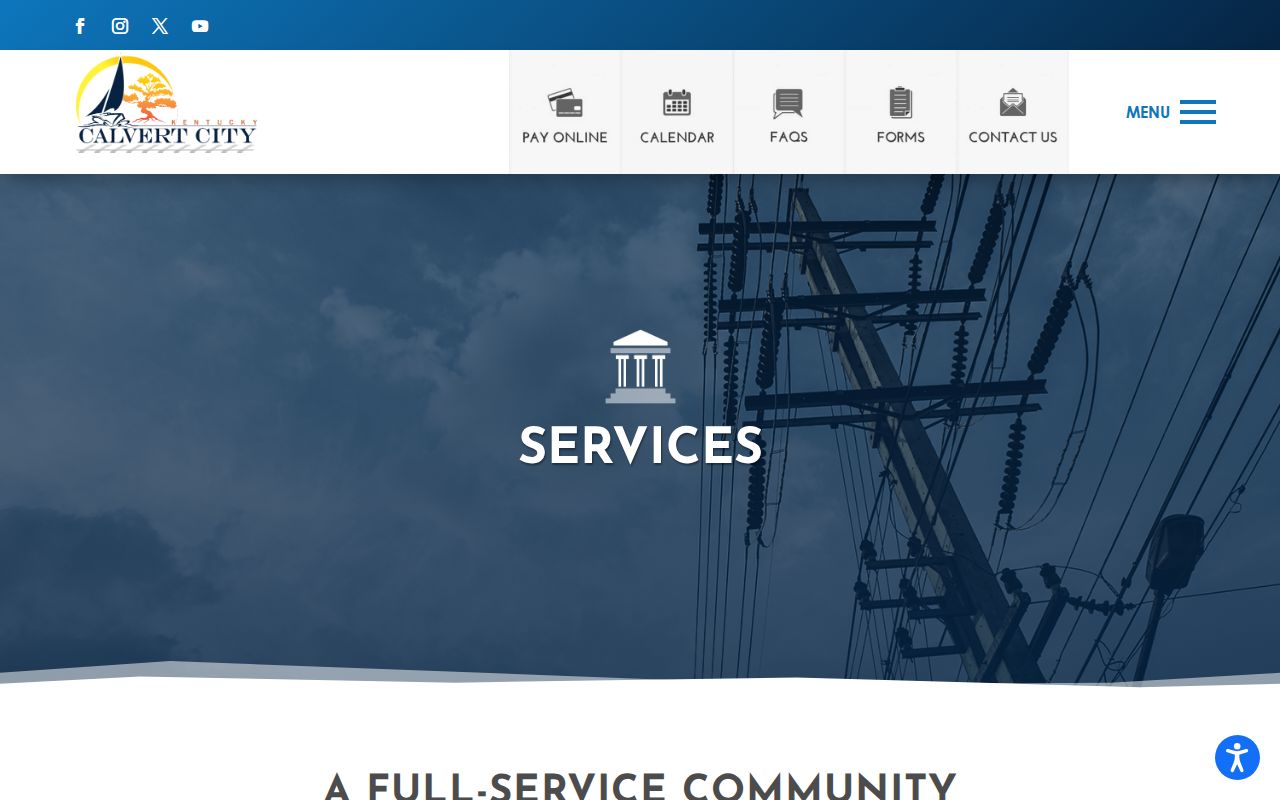 Official Calvert City services and records contacts